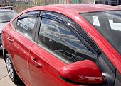 Дефлекторы боковых окон SIM для Hyundai Solaris
