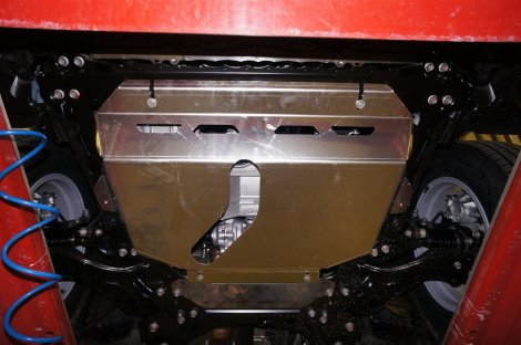 Алюминиевая защита картера и КПП АВС-Дизайн для Toyota RAV 4 (2013-2018)