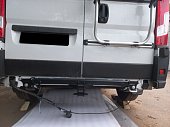 Съемный фаркоп Bizon FA 0340-E под квадрат 50х50 для Fiat Ducato (2011-н.в.)