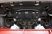 Композитная защита картера и КПП+РК+радиатор АВС-Дизайн для Toyota Hilux (2012-2015)