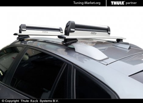 Багажник Thule WingBar на аэродинамических дугах для BMW X6 (E71)