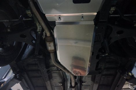 Алюминиевая защита КПП АВС-Дизайн для Subaru Forester (2013-2018)