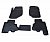 Ковры салонные полиуретан "NorPlast" для Chevrolet TrailBlazer (2006-2010) черные