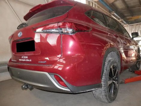 Фиксированный фаркоп Galia T077A для Toyota Highlander (2019-н.в.)