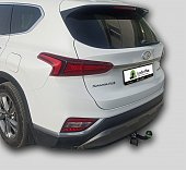 Фиксированный фаркоп Leader Plus H230-A для Hyundai Santa Fe (2019-2021)
