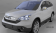 Пороги алюминиевые (Zirkon) для Honda (Хонда) CR-V (2006-2009)