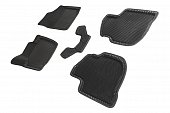 Коврики в салон Seintex EVA 3D ромб для Volkswagen Polo лифтбек (2020-н.в.)