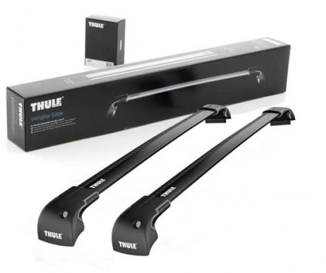 Багажник Thule WingBar Edge Black на интегрированных дугах для Mitsubishi Outlander (2013-2022)