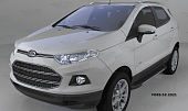 Пороги алюминиевые (Onyx) для Ford EcoSport (2013-н.в.)