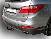 Фиксированный фаркоп Leader Plus H224-A для Hyundai Santa Fe (2012-2018)