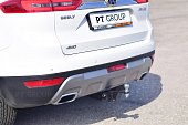 Съемный фаркоп PTGroup GEA-18-991122.00 под квадрат 50х50 для Geely Atlas (2017-2022)