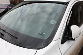 Водосток лобового стекла для Mitsubisih Outlander с рейлингами (2012-н.в.)