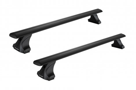 Багажник Атлант на черных крыловидных дугах для Toyota RAV 4 (2020-н.в.)