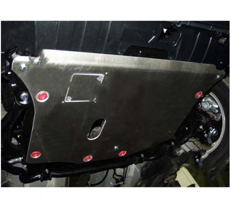 Алюминиевая защита картера и КПП АВС-Дизайн для Honda Civic седан (2005-2011)